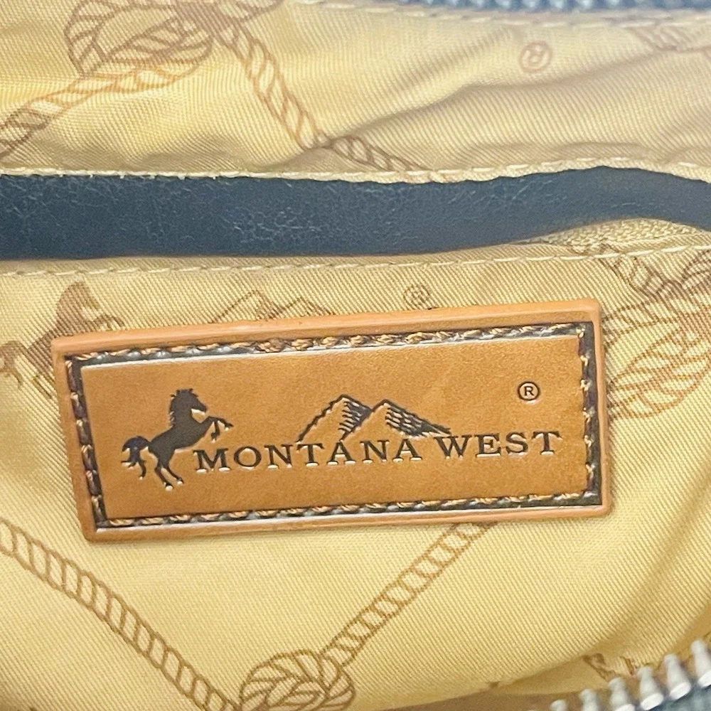 Montana West Crescent Black Bag Adjustable Geometric Shoulder Strap‎